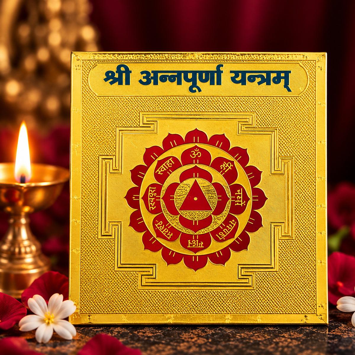 DEVAASTHA Annapurna Yantra — hero front view