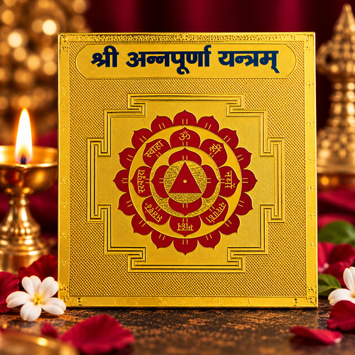 DEVAASTHA Annapurna Yantra — macro detail