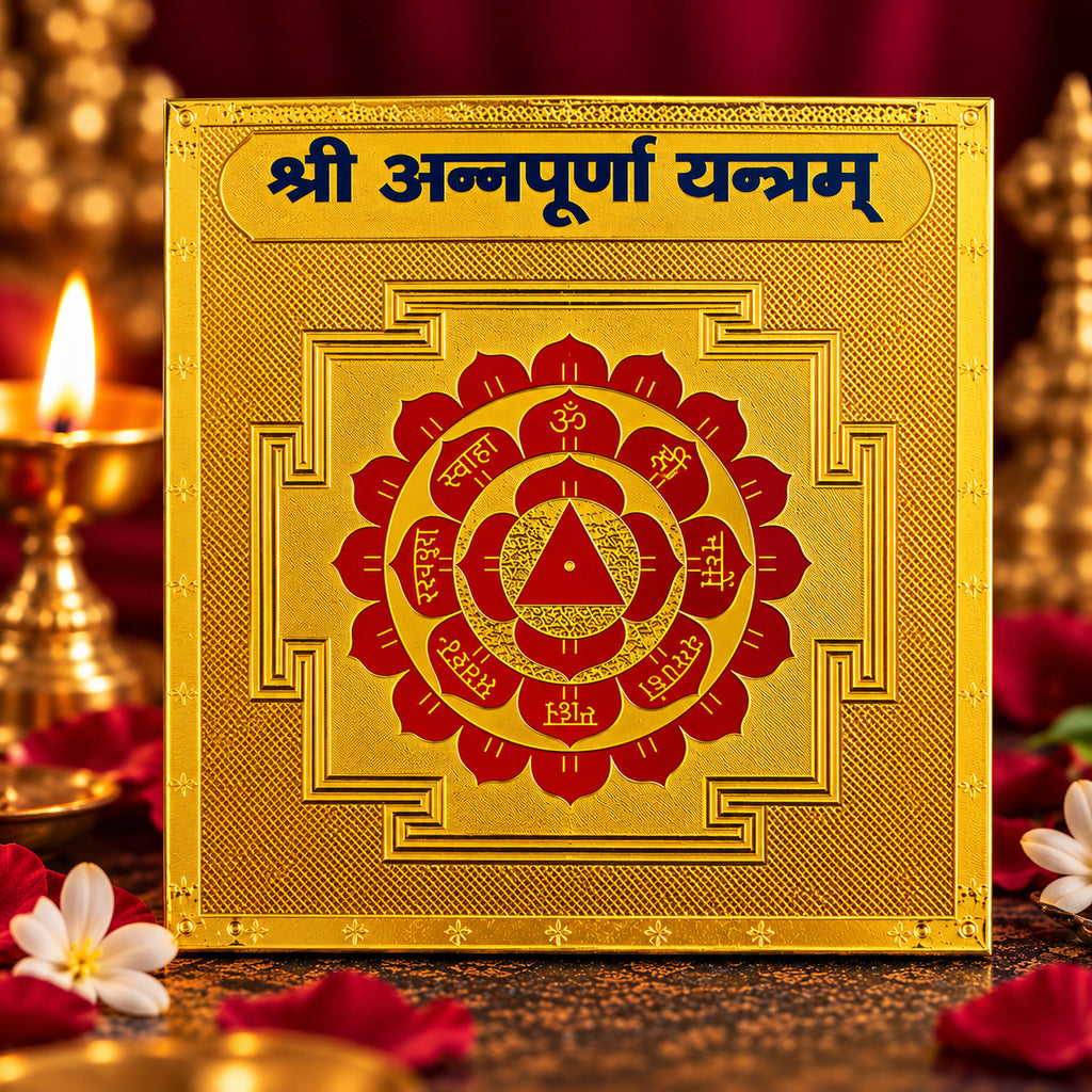 DEVAASTHA Annapurna Yantra — devotional presentation