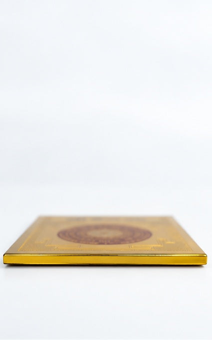 DEVAASTHA Kaal Bhairav Yantra — side profile and thickness view