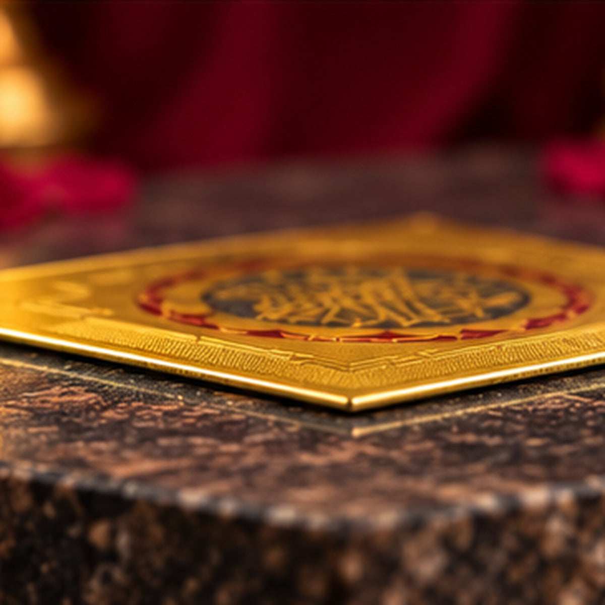 DEVAASTHA Dakshin Kali Yantra — side and thickness view