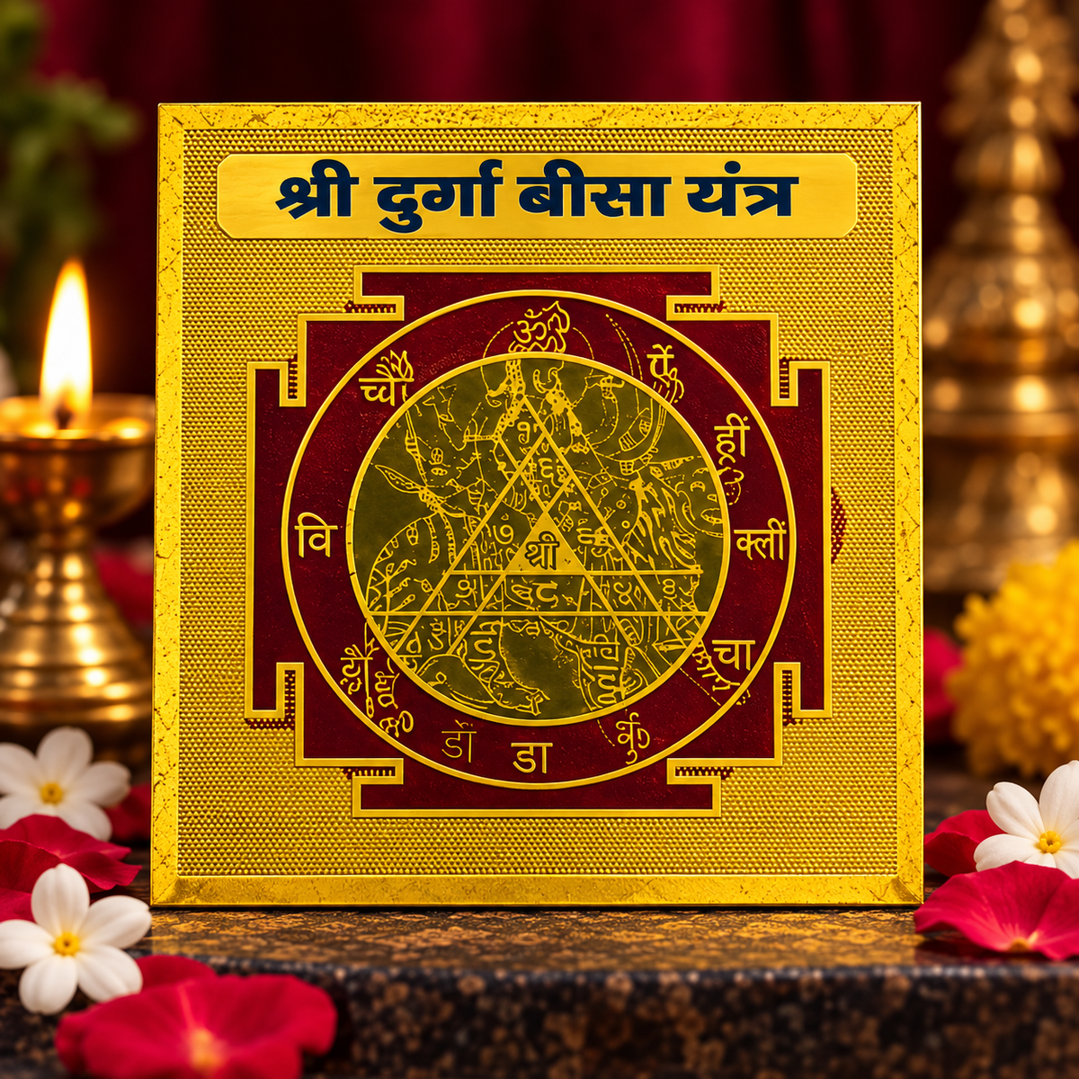DEVAASTHA Durga Bisa Yantra — hero front view