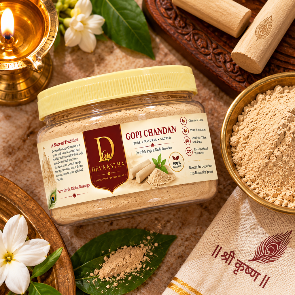 DEVAASTHA Gopi Chandan – 100 g | DEVAASTHA — product detail presentation