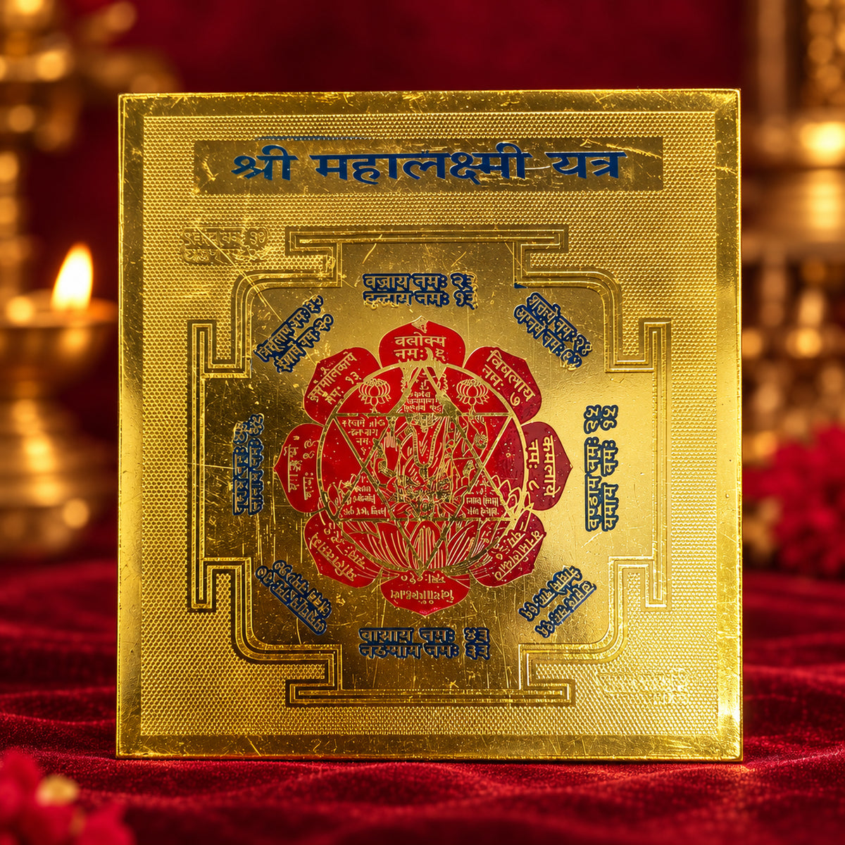 DEVAASTHA Mahalakshmi Yantra — clean front view