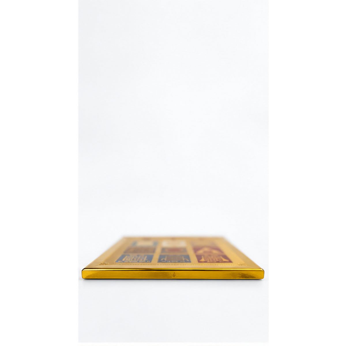 DEVAASTHA Navagraha Yantra — side profile and thickness view