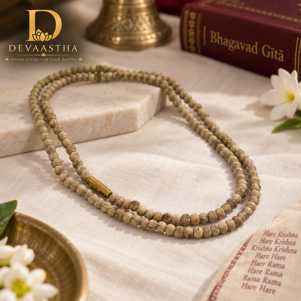 DEVAASTHA Tulsi Mala — full mala presentation